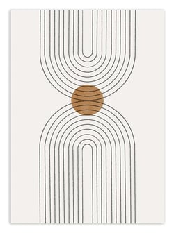 Affiche 30 x 40 cm - Circle - Miuus studio