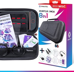 Starter kit 8 en 1 - Oniverse - Pack complet Etui, Protections et Accessoires pour Nintendo Switch 2