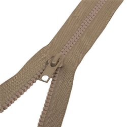 Fermeture injectée séparable idéale blouson - bronze alezan