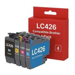 Pack de Cartouches Compatibles BROTHER LC426XL pour Imprimantes MFC J4335DW, J4340DW, J4540DW, J4540DWXL