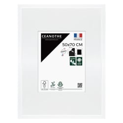 Cadre photo Wild blanc 50x70 cm avec passe-partout 30x40 cm
