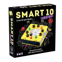 Jeu de quiz - WILSON JEUX - Smart 10 l'impertinent - Humour noir - 2 à 8 joueurs - 20 minutes