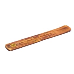 Porte bâton d'encens en bois motif OM