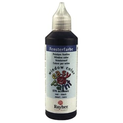 Window-Color easy paint, flacon 80 ml, noir