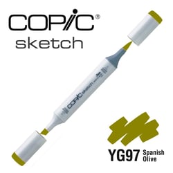 Copic - Marqueur à l'alcool Copic Sketch YG97 Spanish Olive