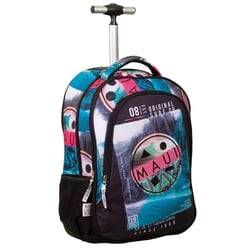 Sac à roulettes Maui & Sons Tropical 48 CM - Cartable