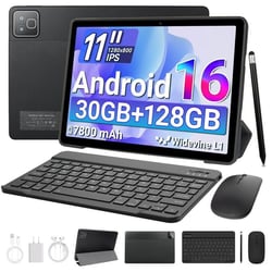 Tablette tactile KOTSREN Android 16 - Noir - 11 pouces