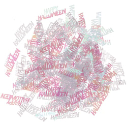 Confettis Happy Halloween - Iridescent