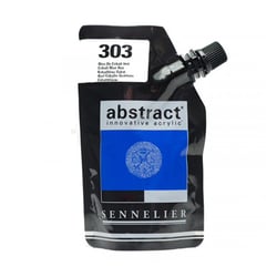 Peinture acrylique en sachet - Bleu de cobalt - 500ml - Sennelier