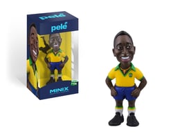 Minix - Football Stars - Brazil 1st Kit - Pele - Figurine à collectionner 12 cm