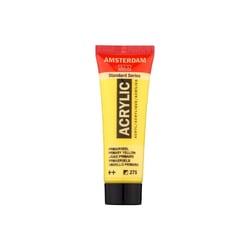 Peinture acrylique en tube - Jaune primaire - 275 - Amsterdam - 20ml