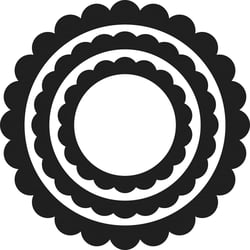 Matrices de découpe cercles - Artemio