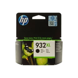 Cartouche d'encre noire HP 932XL grande capacité pour Officejet - CN053AE