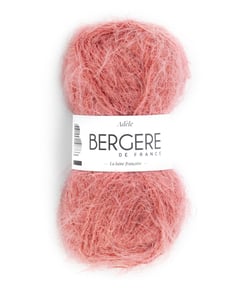 Pelote poilue Adele - Bergère de France FRAISE