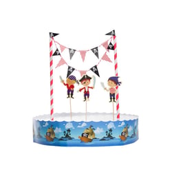 Kit décor gâteau Pirates
