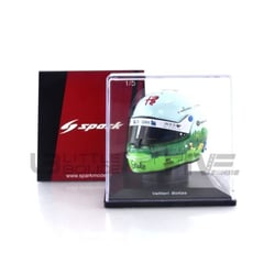Voiture Miniature de Collection - SPARK - 1/5 - Casque Valtteri Bottas - Canadian GP 2023 - Light Blue/Green