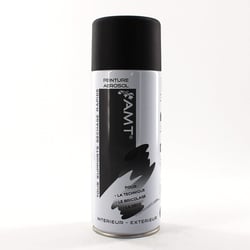 Spray de peinture noir mat 330ml - Amt