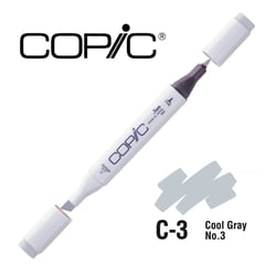 Copic - Marqueur à l'alcool Copic Marker C3 Cool Gray No.3