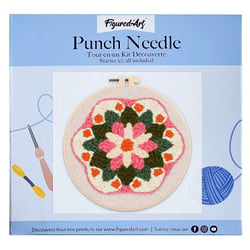 Figured'Art Punch Needle Kit Complet pour Adultes et Enfants - Couronne ...