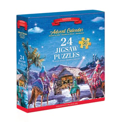 Puzzle 50 pièces - Calendrier de l'Avent - Nativité - 24 Puzzles - Eurographics