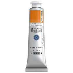 Peinture à l'huile - Extra-fine - Jaune foncé sans cadmium - 891 - Lefranc Bourgeois - 40ml