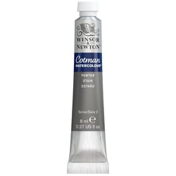 Tube de peinture aquarelle fine - Etain - Cotman - Winsor & Newton - 8ml