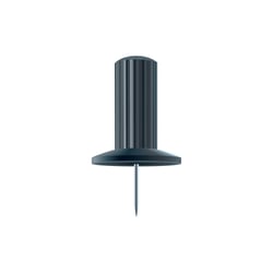 Boîte de 25 épingles Papic - Hauteur de pointe 7mm - 10mm de diamètre - Noir - Exacompta