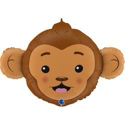 Ballon Géant Tête de Singe - 91 cm