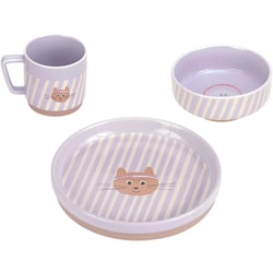 Coffret repas en porcelaine Tiny Team Chat Lässig