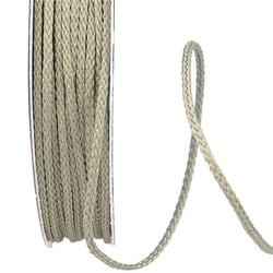 Bobine 30m cordelière polyester 2mm gris moyen