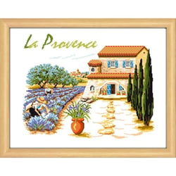 LUC - Kit à broder point de croix La provence