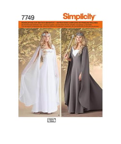 Patron Simplicity 1551 - Déguisement Costume historique taille n°FR 44-52