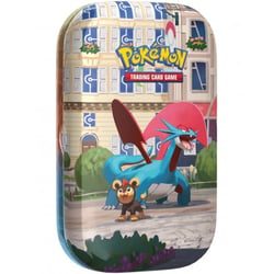 Mini-tin pokémon illumis : drattak et hélionceau - asmodee - cartes à collectionner française - ASMODEE