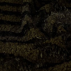 Tissu Fausse fourrure Ivanna sur fond Vert foncé