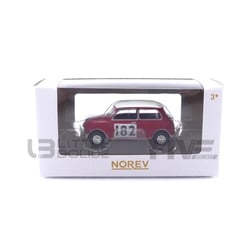 Voiture miniature - NOREV - MINI Cooper S 1964 - 1/54 - Red Tartan - Réf. 310522