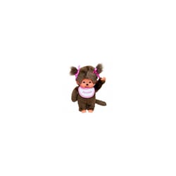 peluche Monchhichi Fille Rose