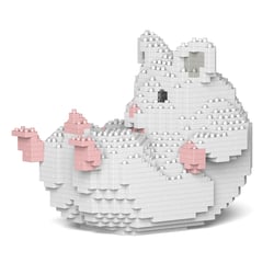 Hamster blanc sur le dos Taille standard | JEKCA | 14 ans et +