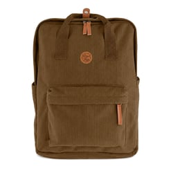 Sac à dos effet côtelé avec compartiment ordinateur