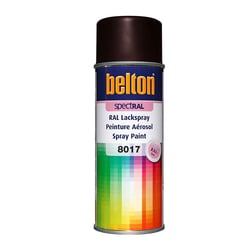 Spray de peinture Belton Spectral RAL 8017 Brun chocolat mat 400ml