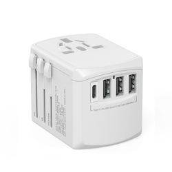 Xoopar Adaptateur de voyage universel Tripper Blanc