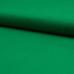 Tissu Popeline de coton unie Vert