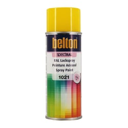 Spray de peinture Belton Spectral RAL1021 Jaune Colza 400ml