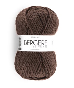 Pelote ALASKA 100 - Bergère de France CHATAIGNE