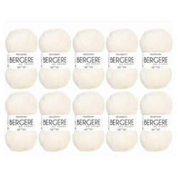 10 pelotes de laine - Mélisse - 100% acrylique - Bergère de France - Barisienne