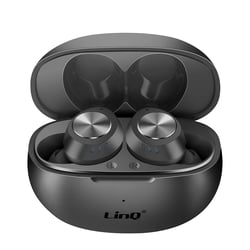 LinQ Écouteurs Sans fil Bluetooth Microphone Intégré Noir