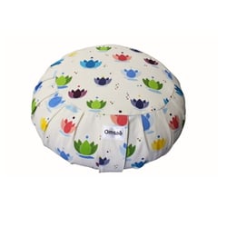Zafu Enfant en Coton Imprimé Lotus - Omsaé