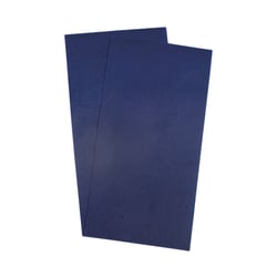 Cire à décorer, bleu foncé, 20x10cm, 2 pces