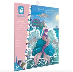 Paillettes a coller Sirenes - Kit creatif