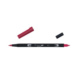 Lot de 6 feutres double pointe pinceau - TOMBOW - ABT Dual Brush Pen - Cerise