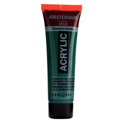Peinture acrylique en tube - Vert permanent foncé - 619 - Amsterdam - 20ml